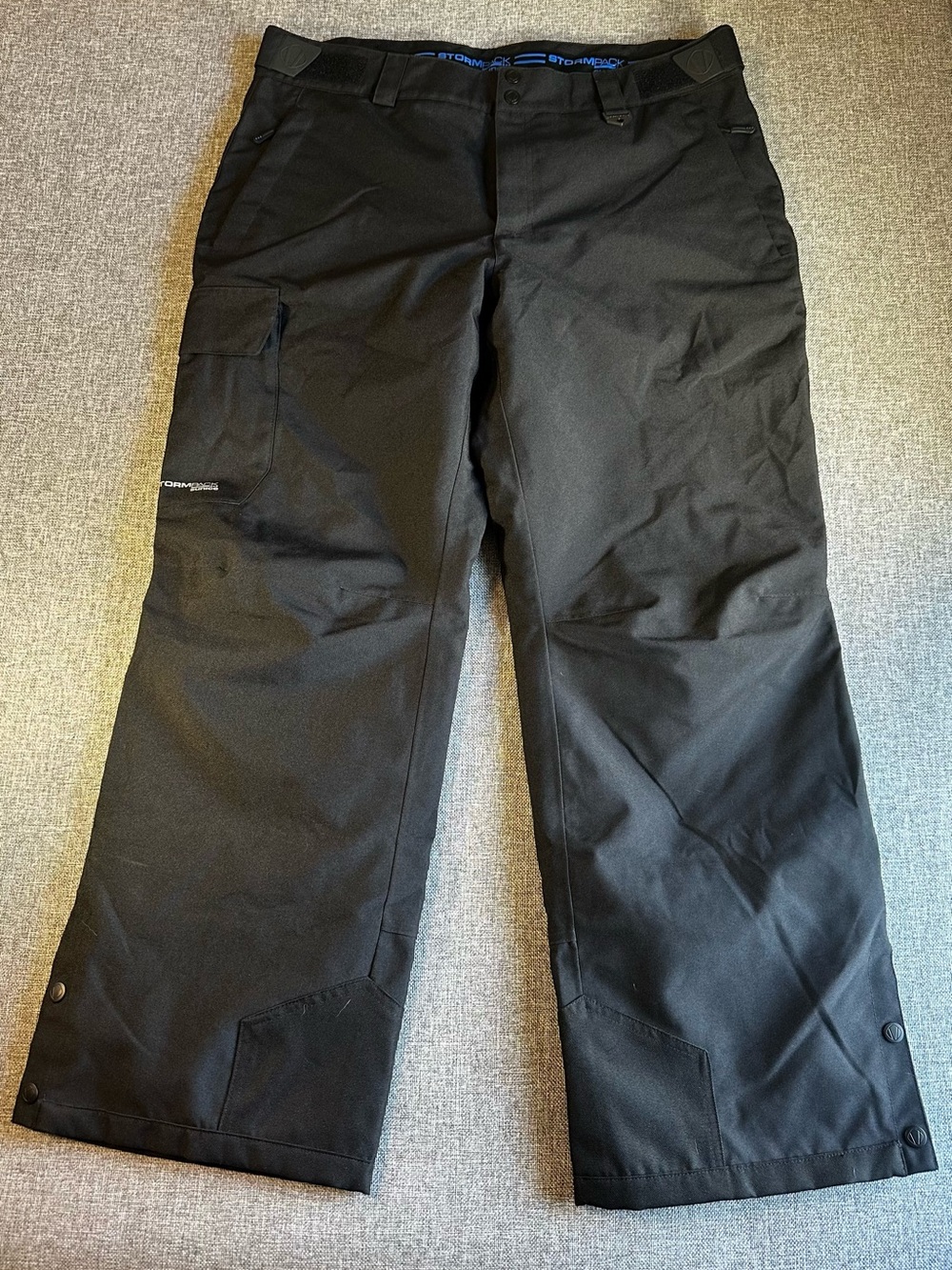 Sunice Men's Black Cargo Snow Pants